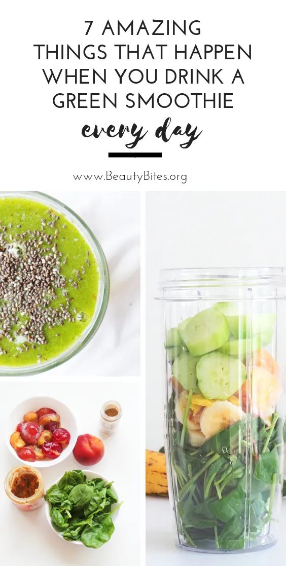 We drank a green smoothie every day, here’s what happened