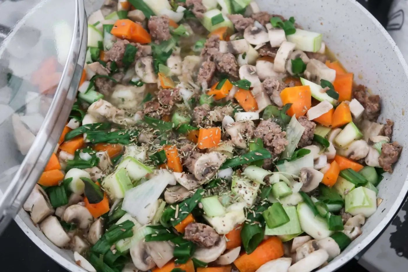 Ground turkey soup, anti-inflammatory