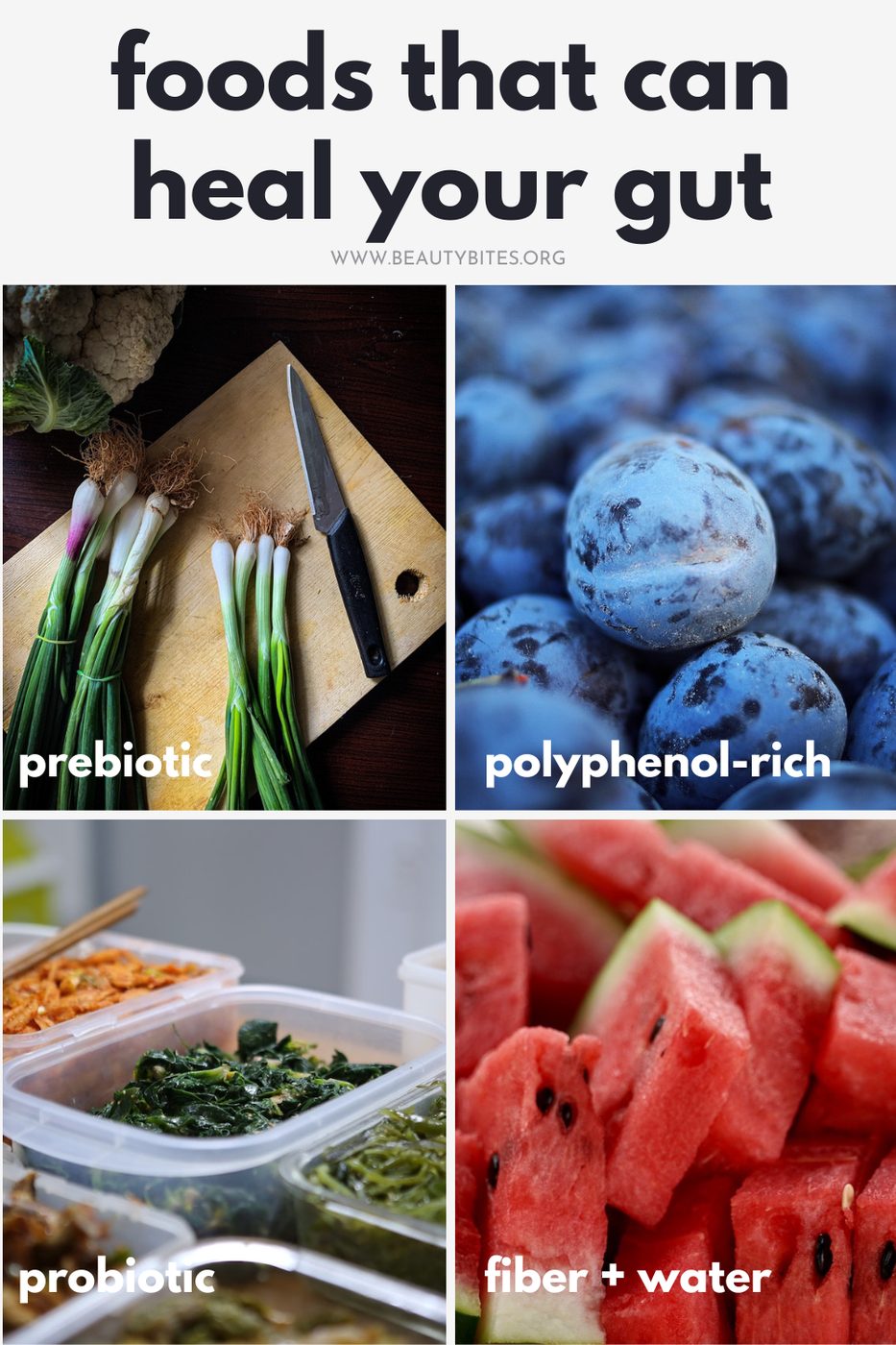 Gut health food list: improve your gut microbiome