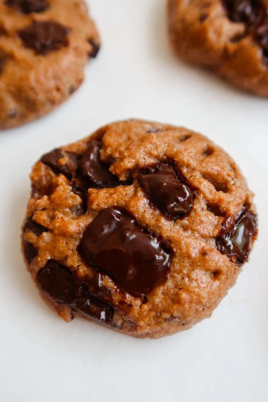 Almond butter chocolate cookies, healthy