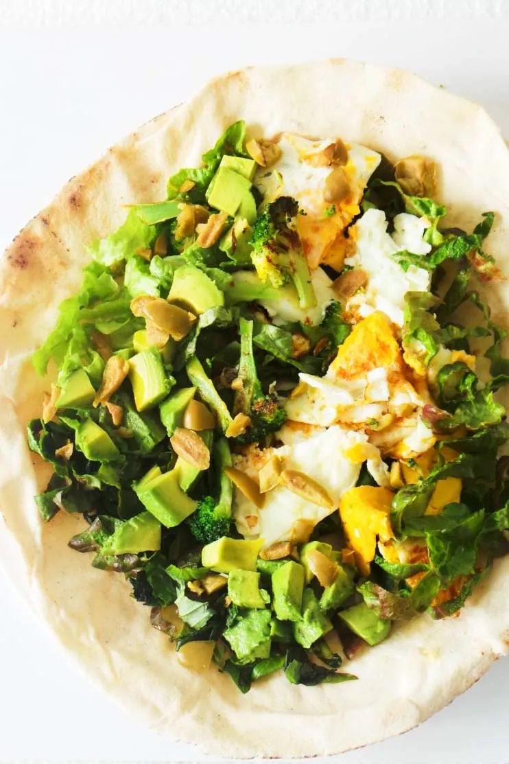Our healthy breakfast wrap