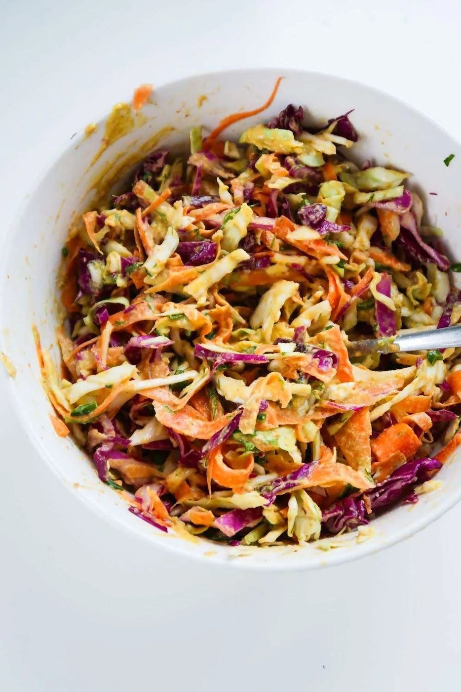 This sweet and spicy healthy cabbage salad is packed with protein, fiber, vitamins, minerals and flavor it is the solid light lunch idea or…