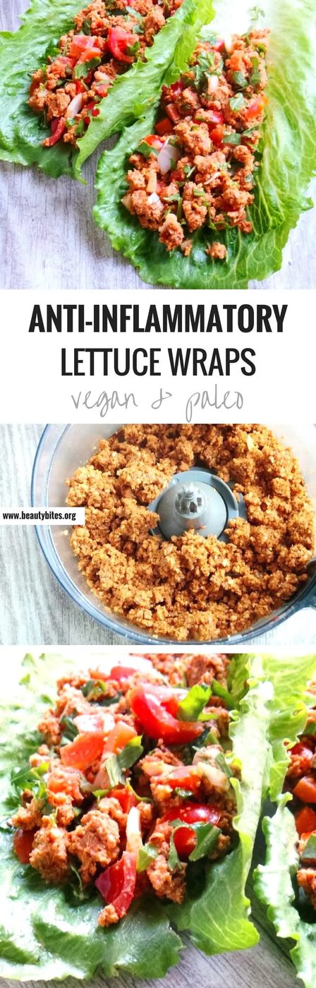 Lettuce tacos – vegan, gluten-free and paleo, healthy
