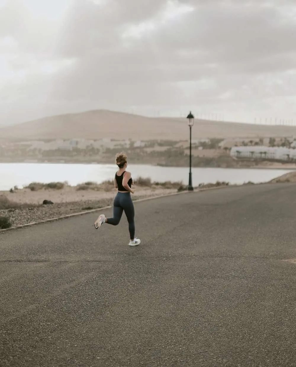 woman running
