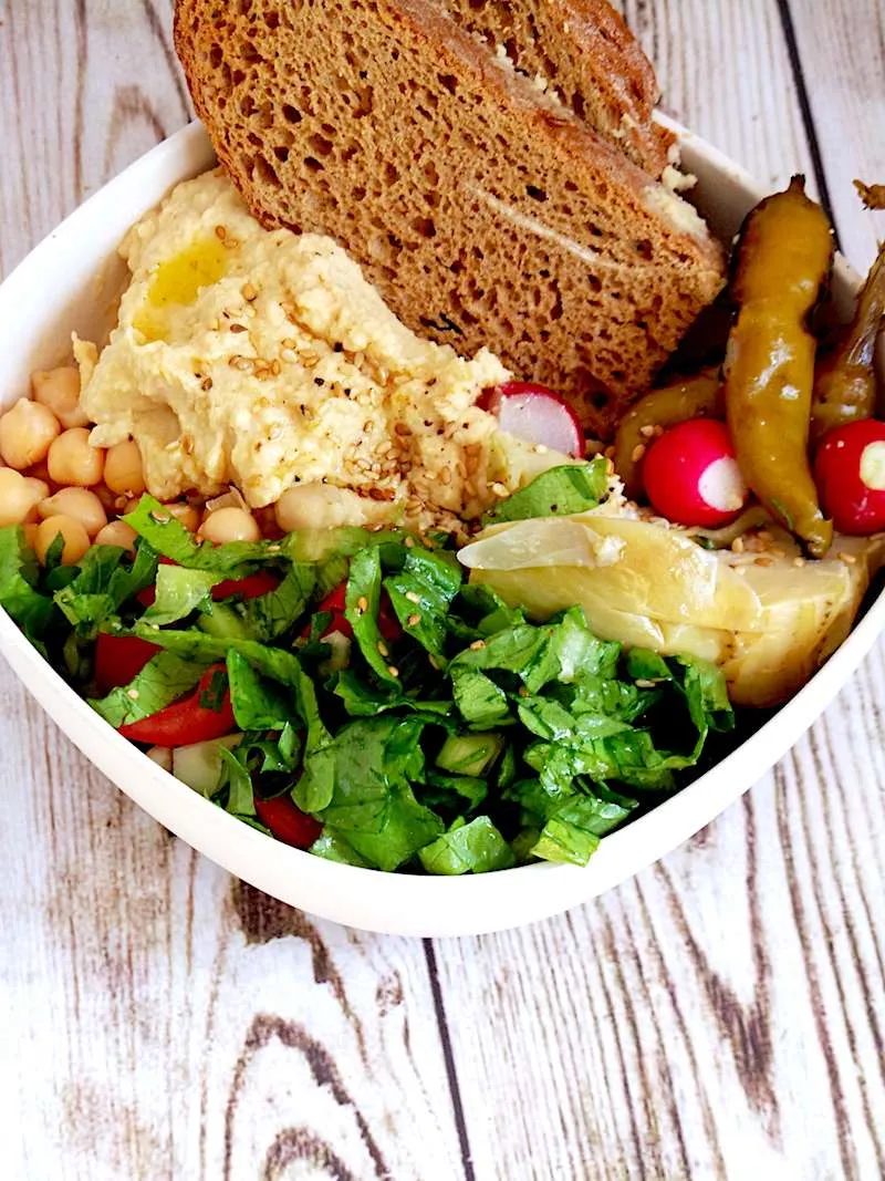 Simple Healthy Lunch Bowl For Work