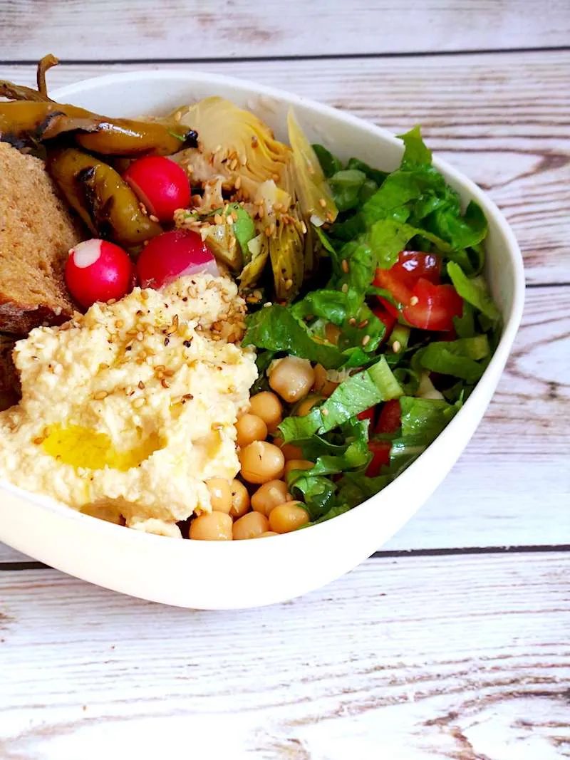 Simple Healthy Lunch Bowl For Work