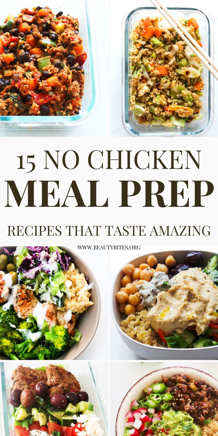 15 healthy meal prep recipes without chicken