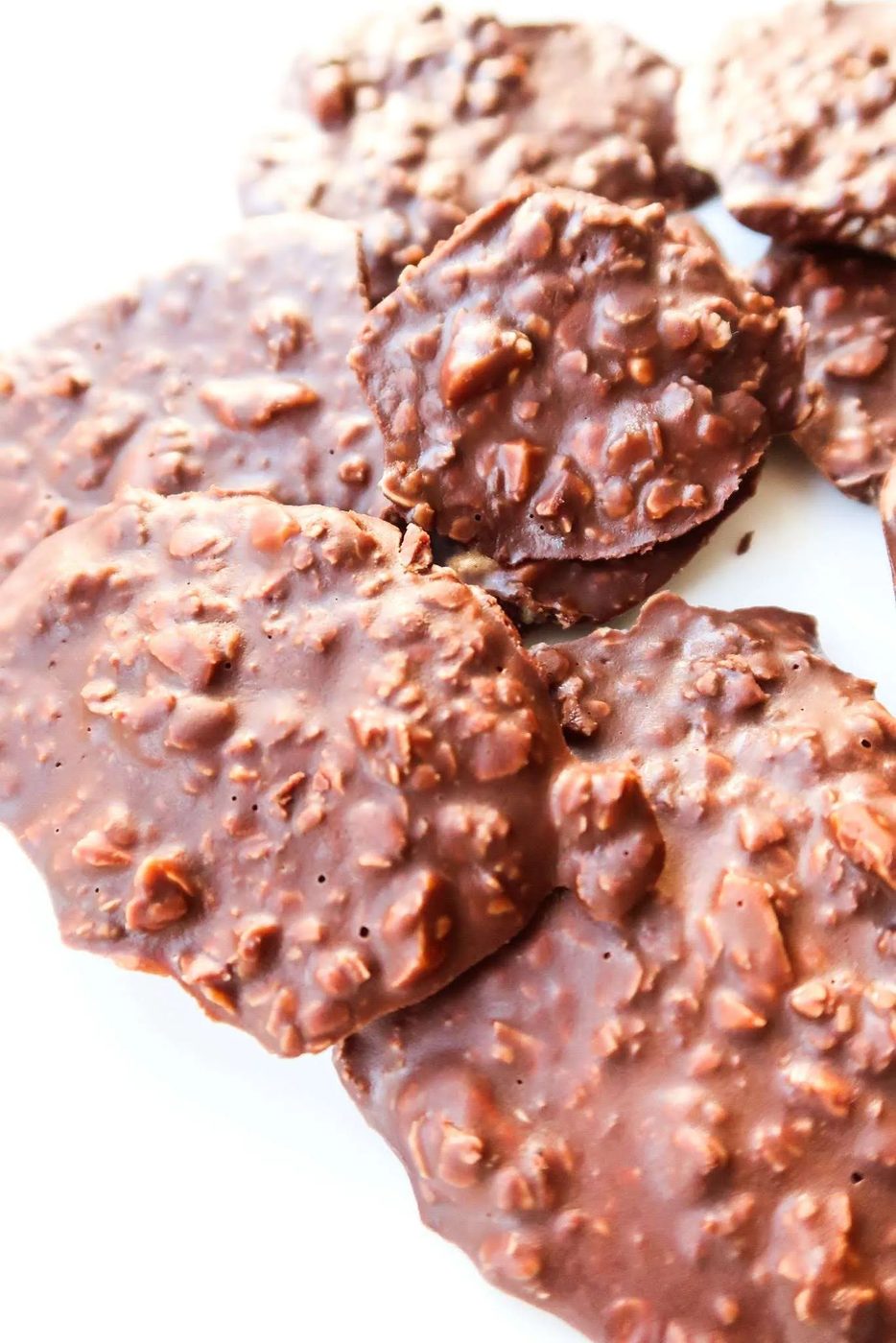 No-bake chocolate cookies, healthy, 10 minutes