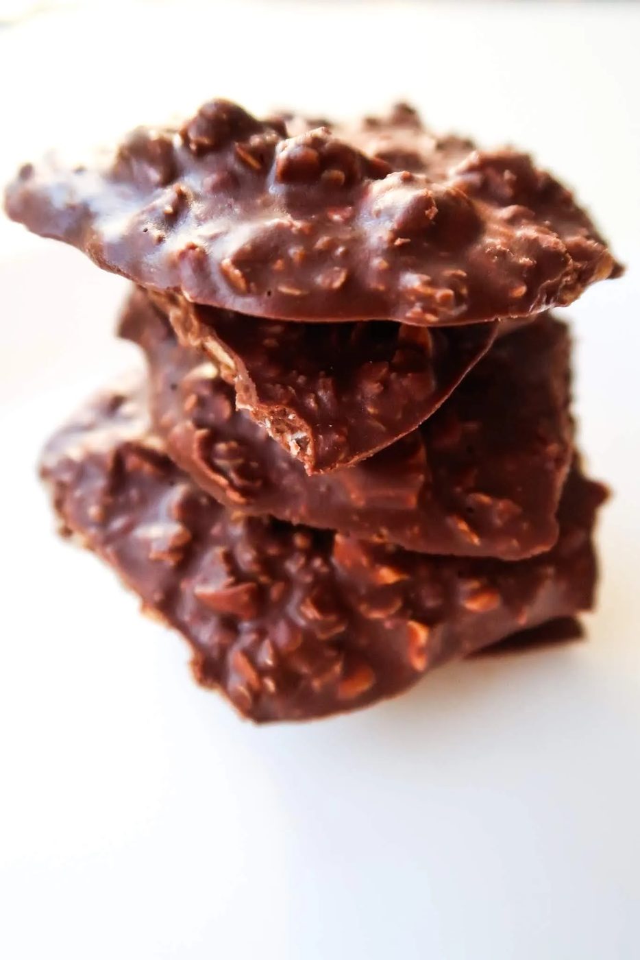No-bake chocolate cookies, healthy, 10 minutes