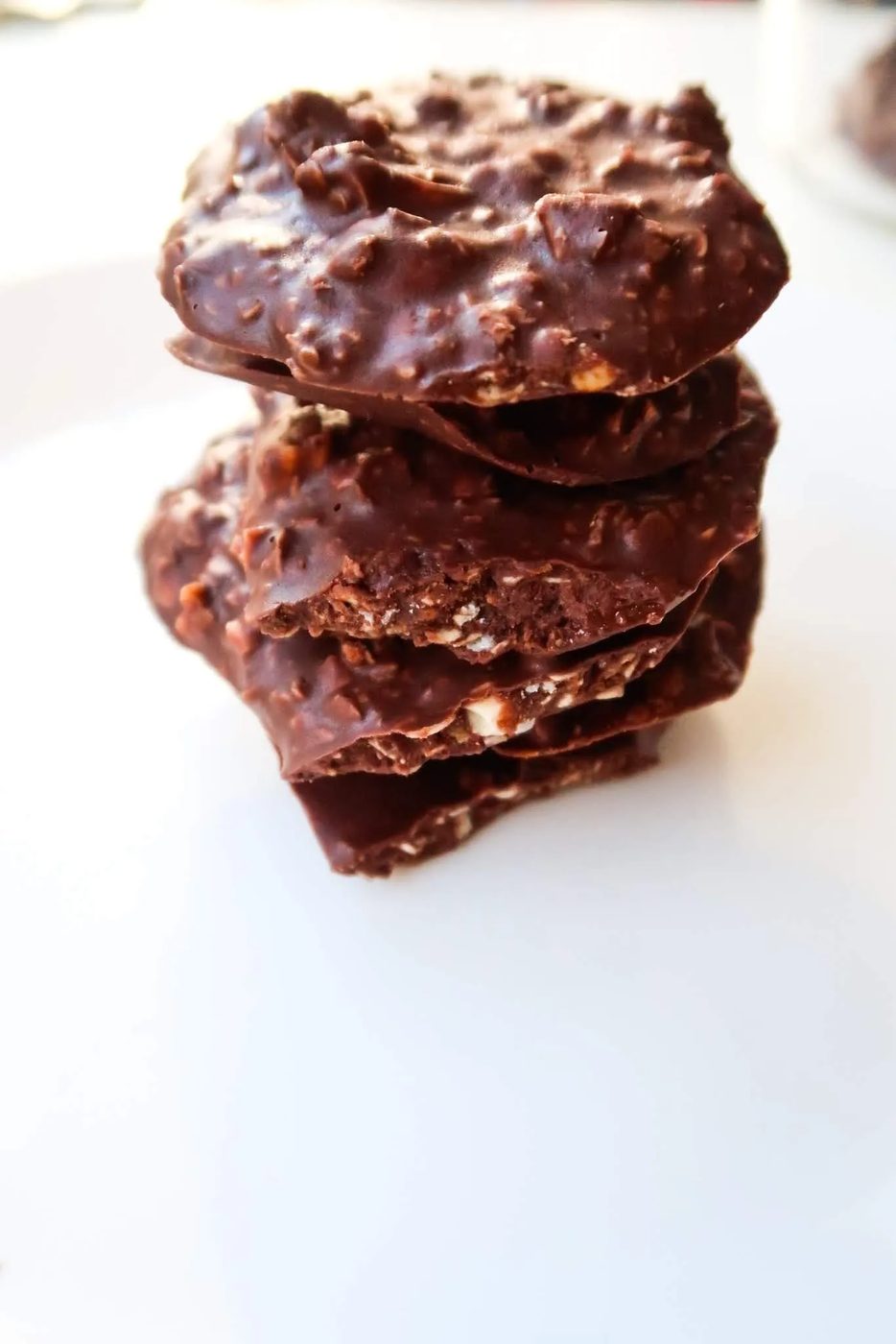 No-bake chocolate cookies, healthy, 10 minutes