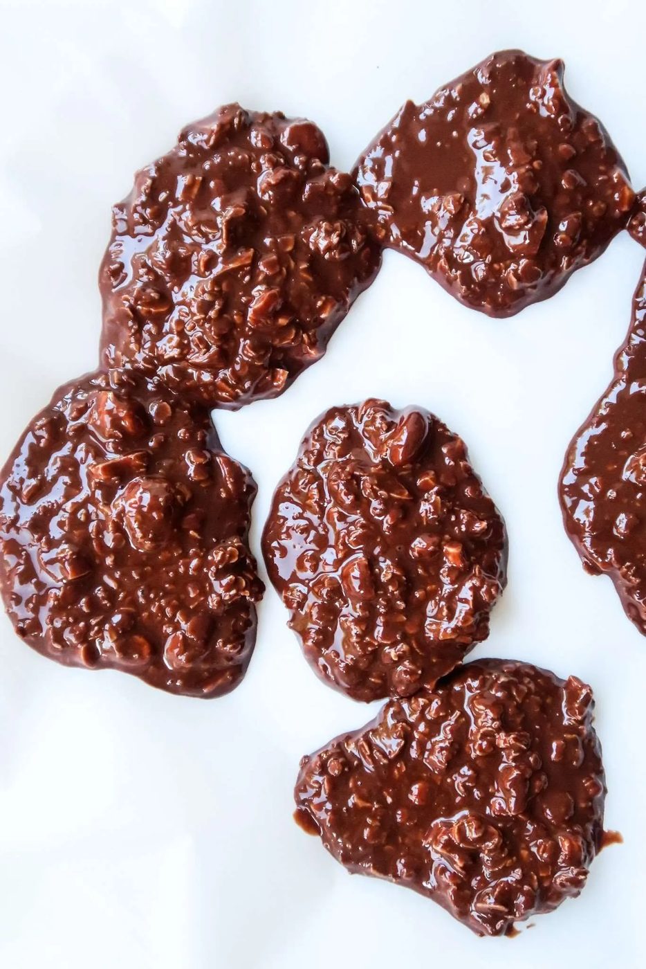 No-bake chocolate cookies, healthy, 10 minutes