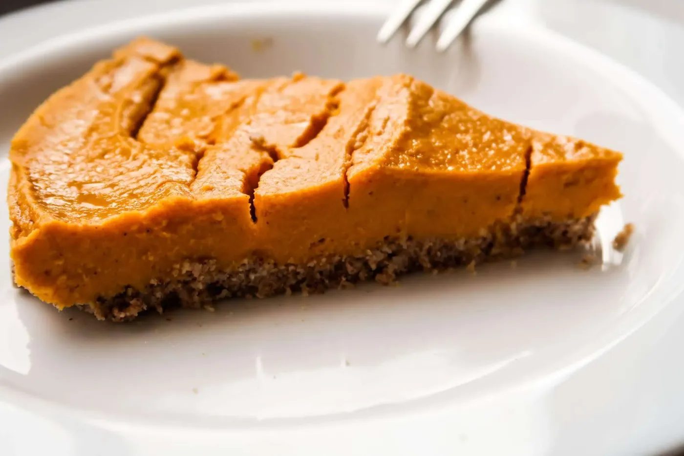 Paleo vegan butternut squash pie, healthy