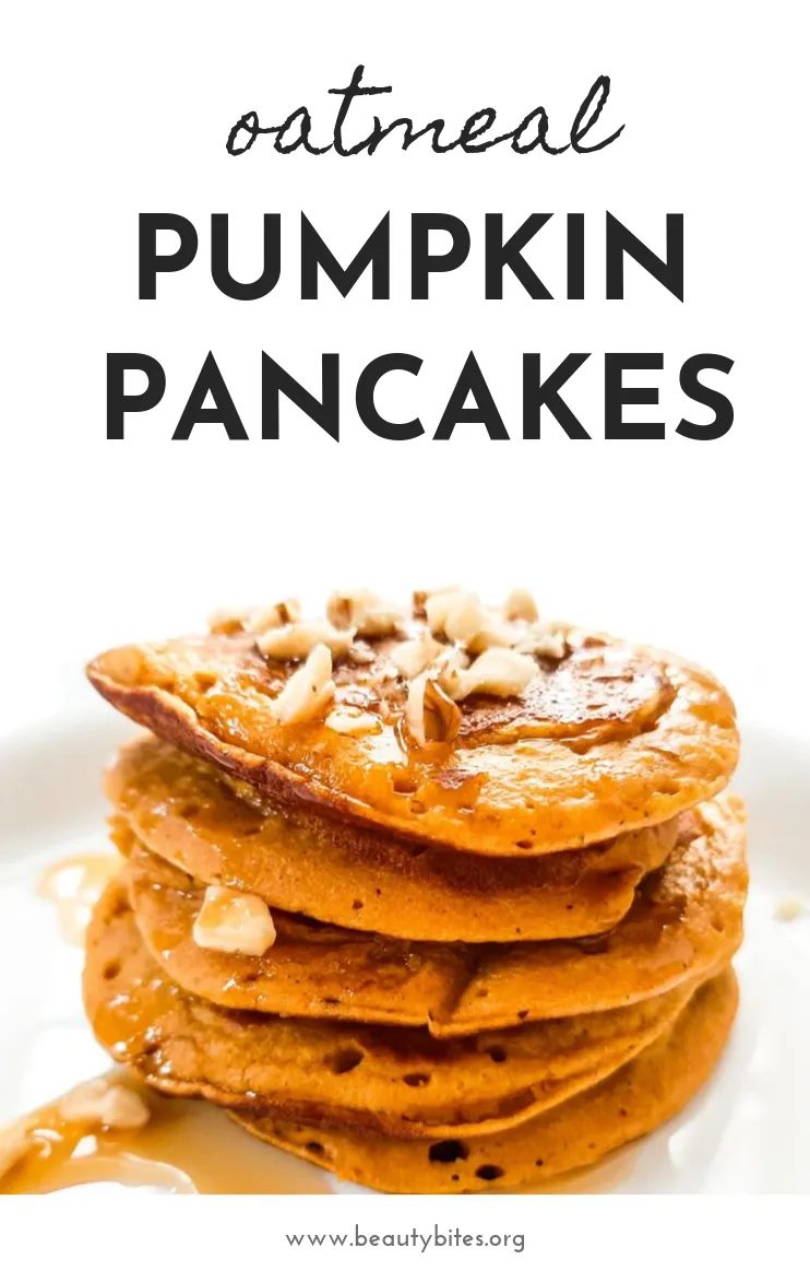 Pumpkin pancakes, healthy