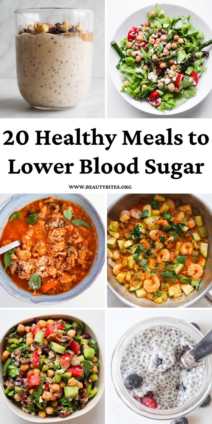20 healthy recipes to lower blood sugar