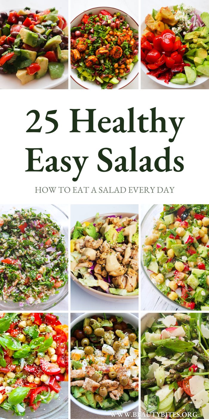 20+ simple healthy salad recipes