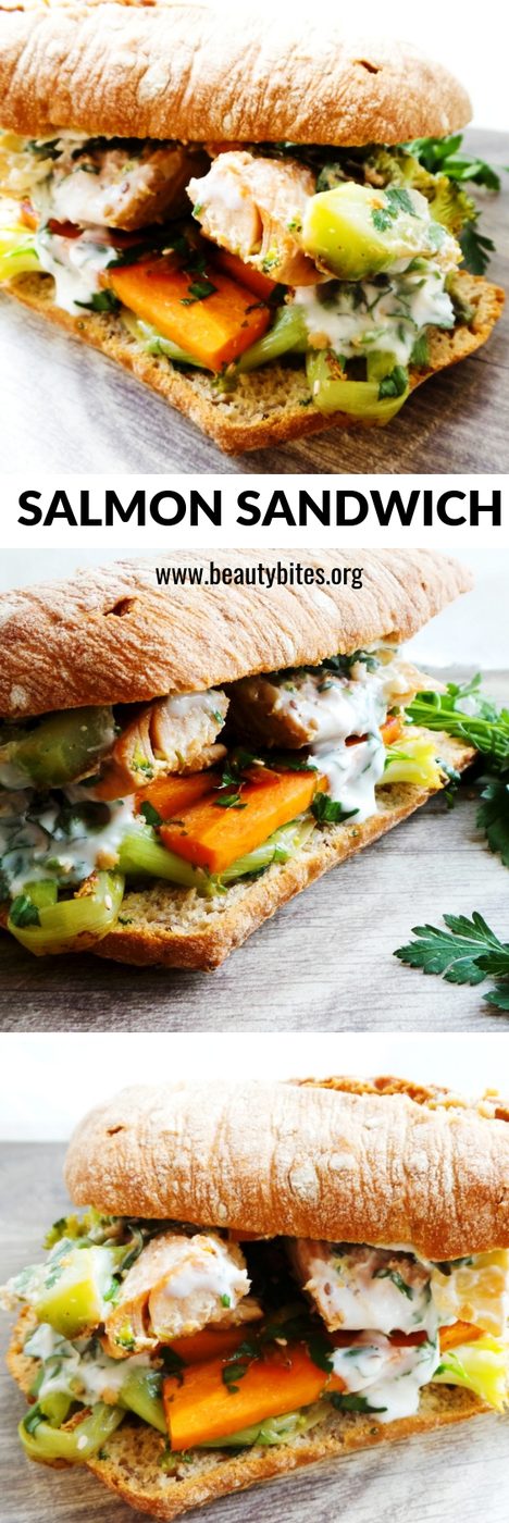 A reliable salmon sandwich recipe - we love this simple & fast, yet satisfying simple salmon dinner recipe! All you need is one pan…