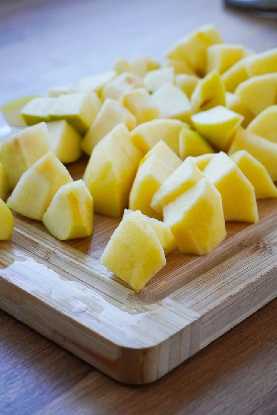 Sauteed apples, healthy, no sugar