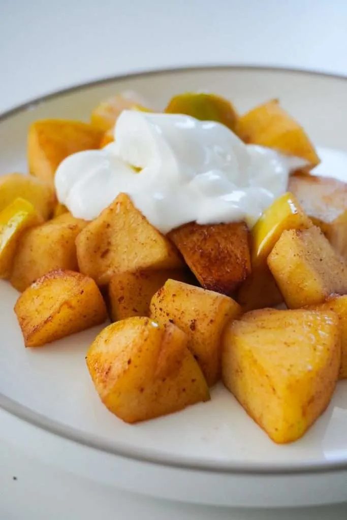These healthy sauteed apples come together in minutes on the stovetop and are solid for a warm breakfast topping or a satisfying…