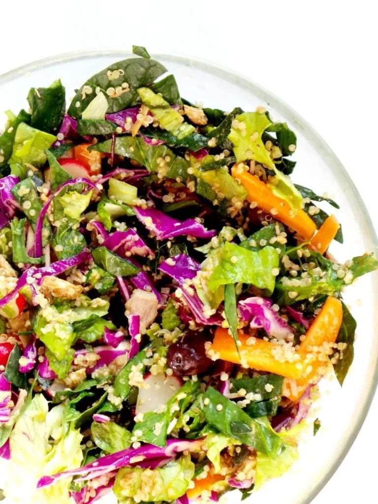 Tuna & quinoa salad | meal prep, healthy