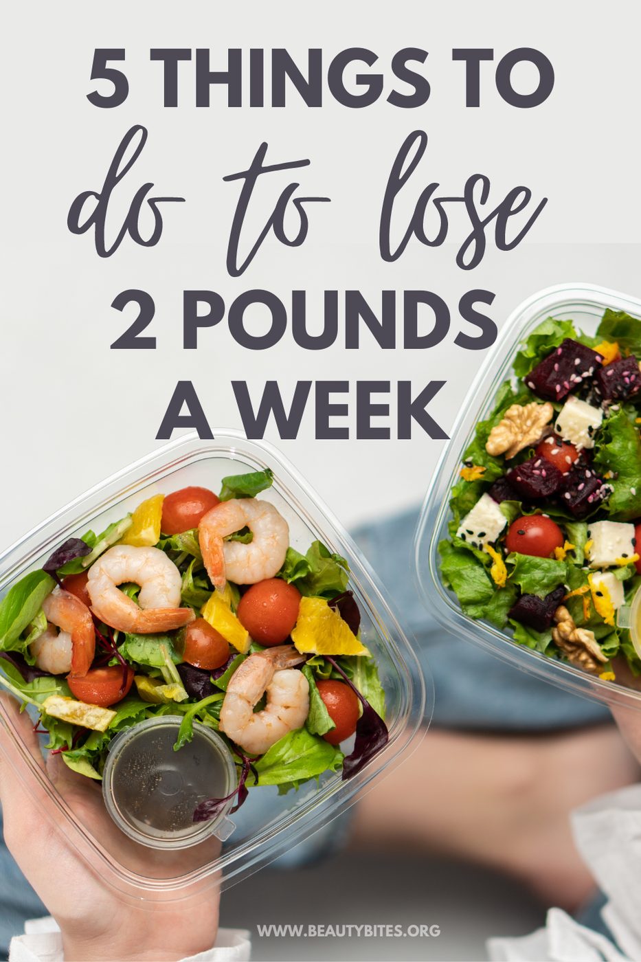 Lose 2 pounds a week, why it’s better than 15