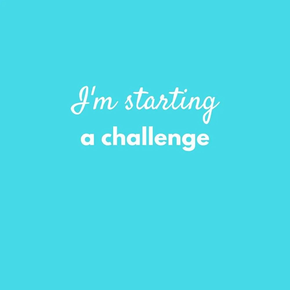 We're starting a 30-day get healthy & fit challenge, this is why