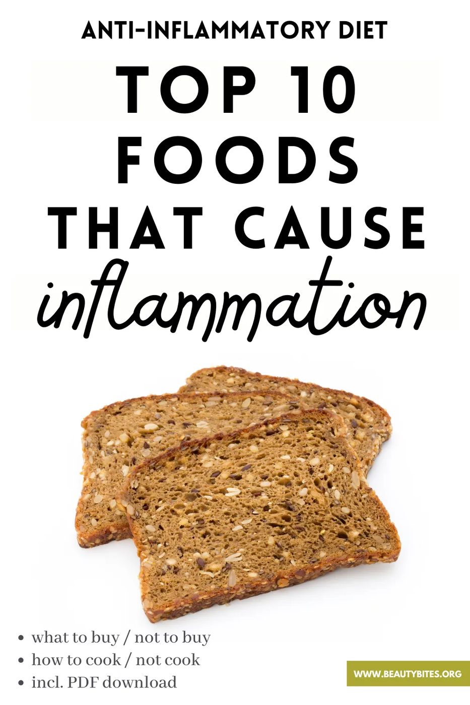 Inflammatory foods list: 10 foods that cause inflammation