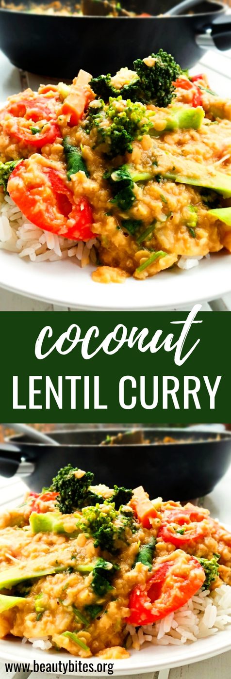 Lentil coconut curry