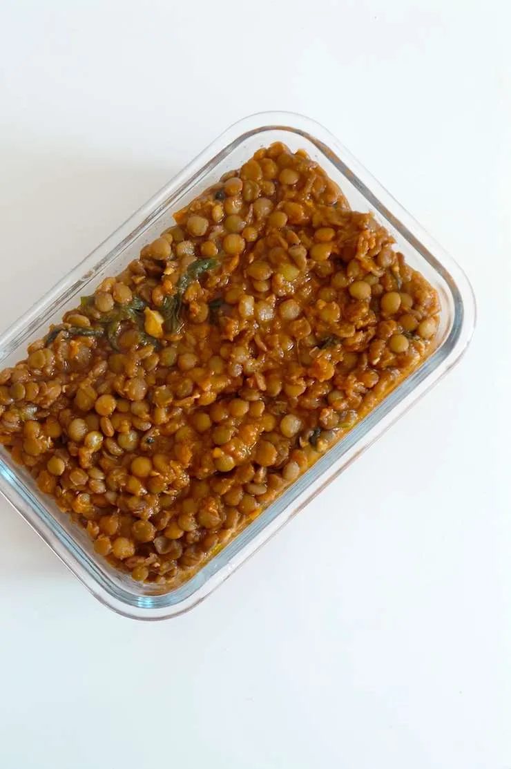 Mind blowing lentil salad dip