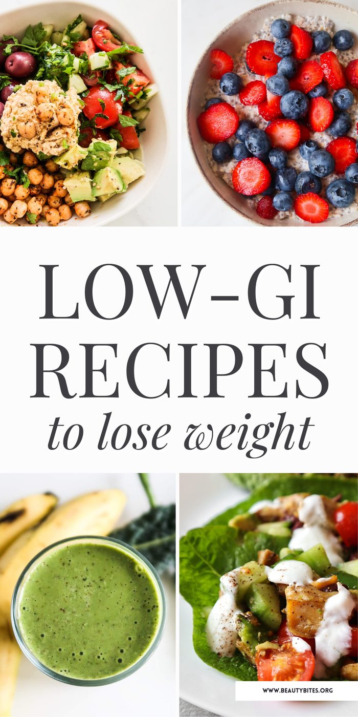 20 low GI recipes to lose weight and reduce inflammation
