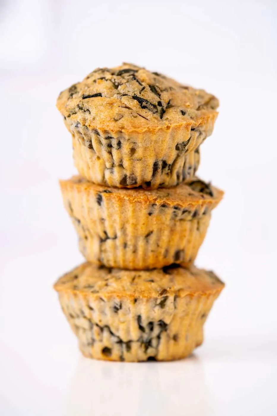 Healthy Spinach Feta Muffins - savory breakfast idea