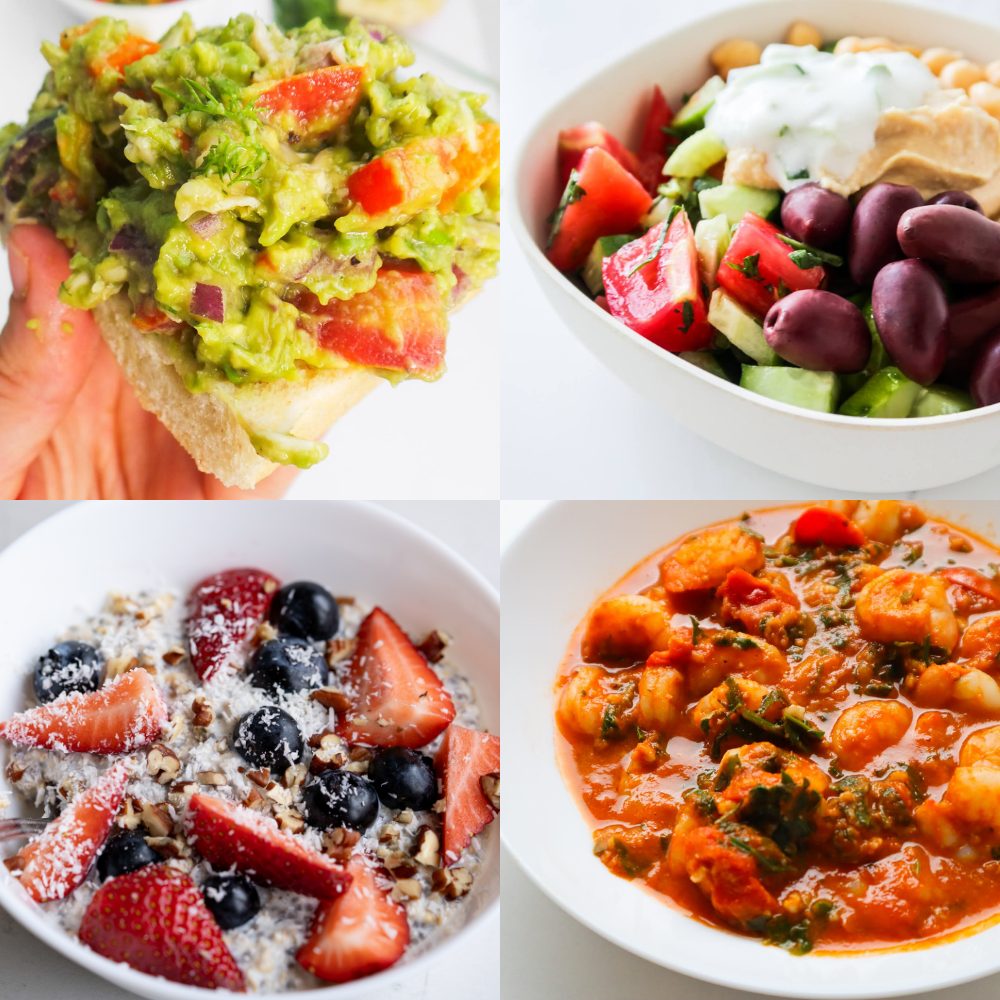 7-Day Mediterranean diet meal plan with healthy Mediterranean recipes for breakfast, lunch, dinner and snacks and a Mediterranean diet…
