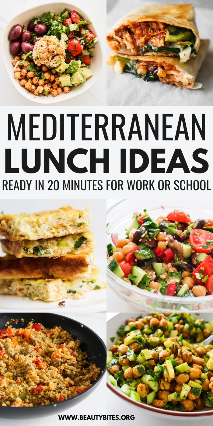 20-minute Mediterranean lunch ideas