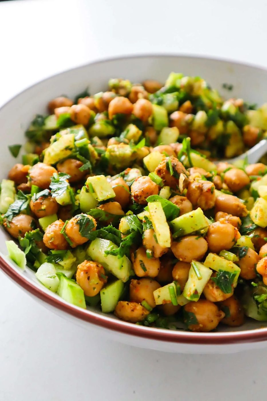 5-minute spicy chickpeas