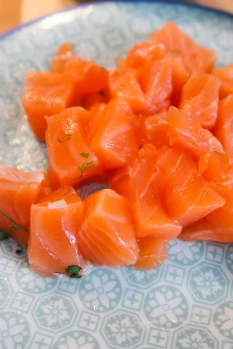 Mediterranean salmon soup