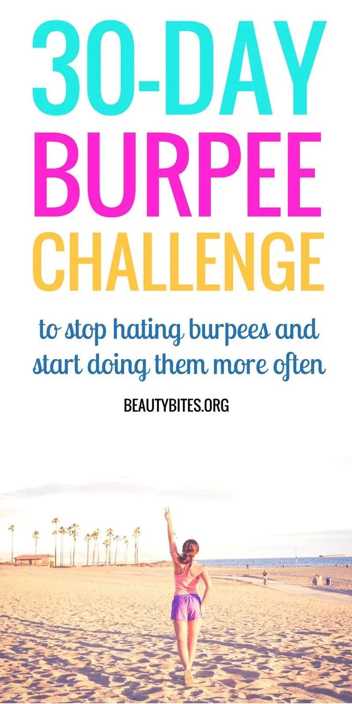 Our simple 30 day burpee challenge