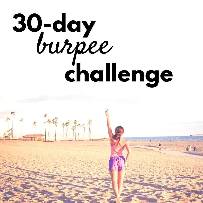 Our simple 30-day burpee challenge, doing it, because we want to stop hating burpees! | Workout plan for beginners