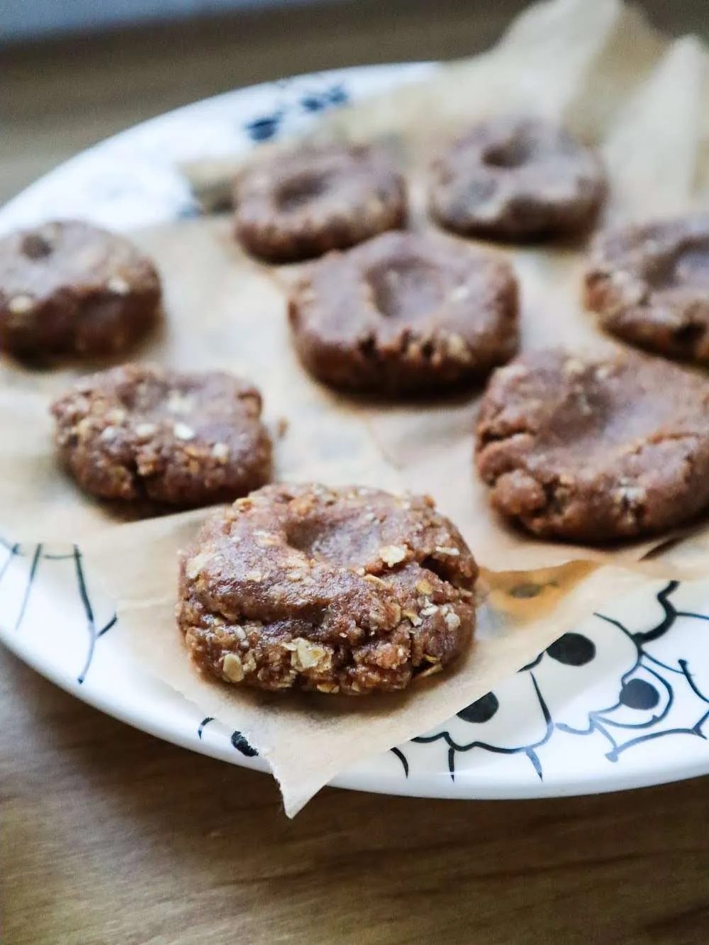 No bake healthy pecan cookies
