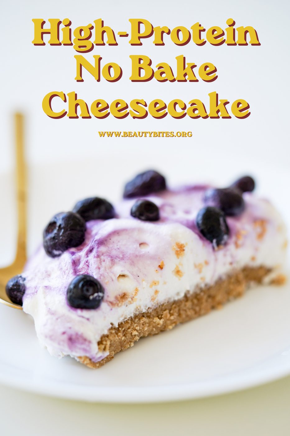 No-bake high-protein cheesecake, simple | low-carb
