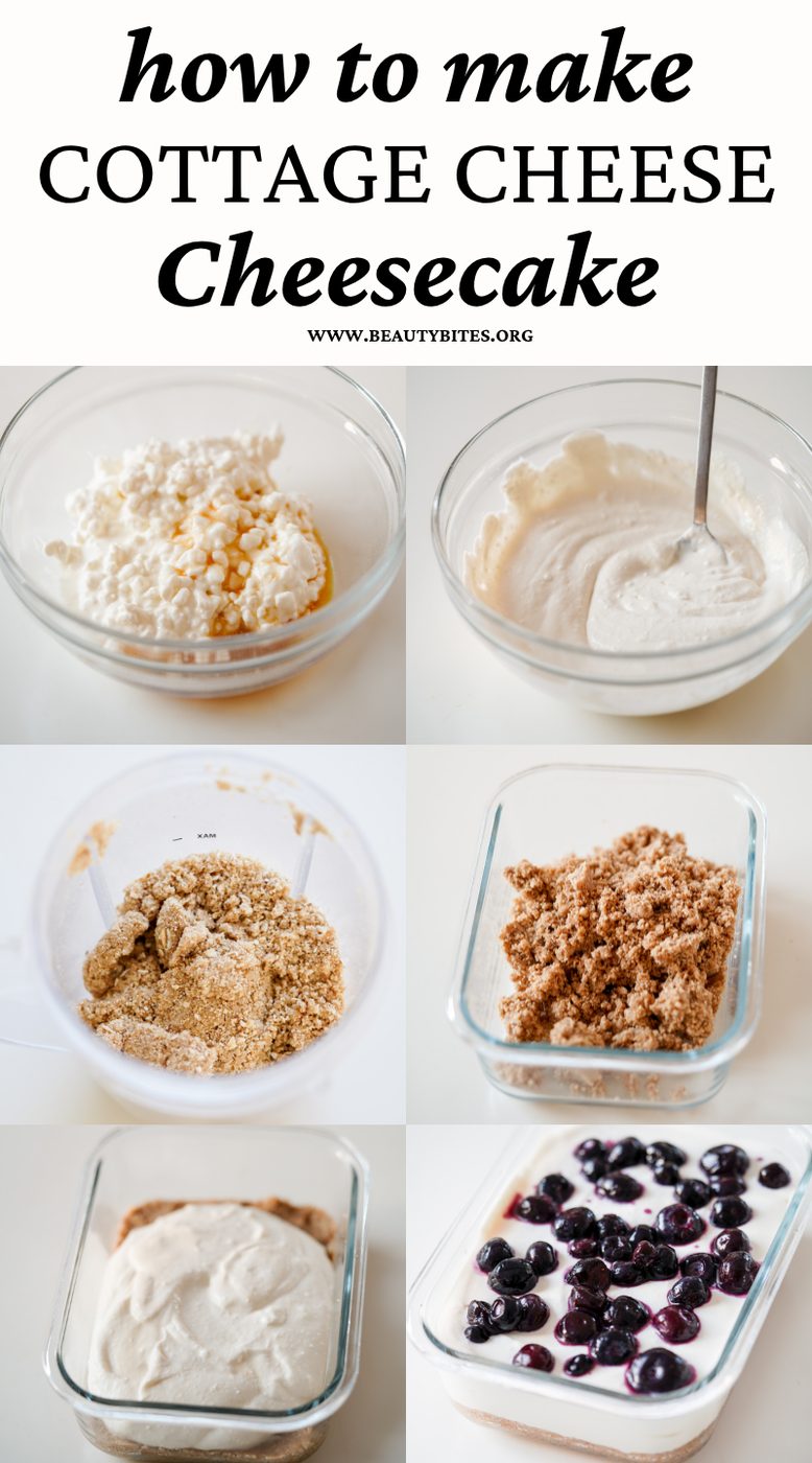 No-bake high-protein cheesecake, simple | low-carb