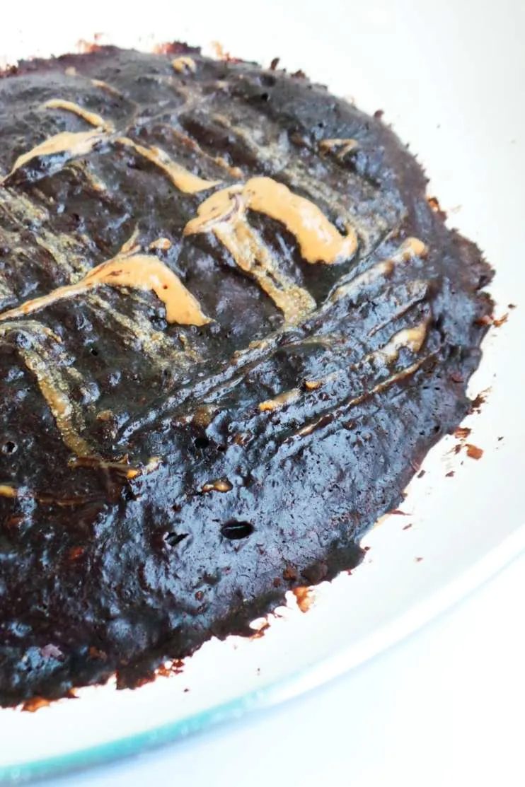 no oven skillet brownies - simple to make and healthy treat full of chocolate!