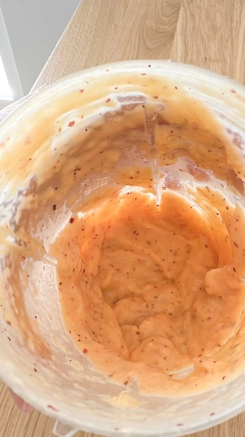 Peach smoothie, no banana