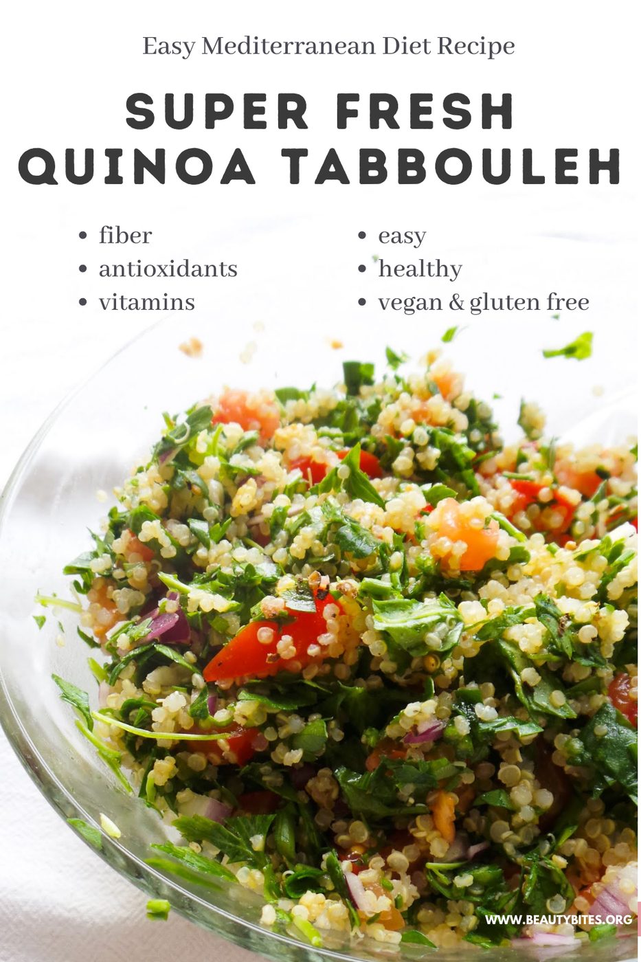 Quinoa tabbouleh