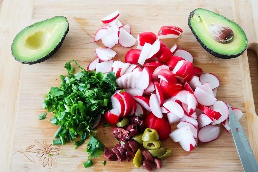 Radish salad