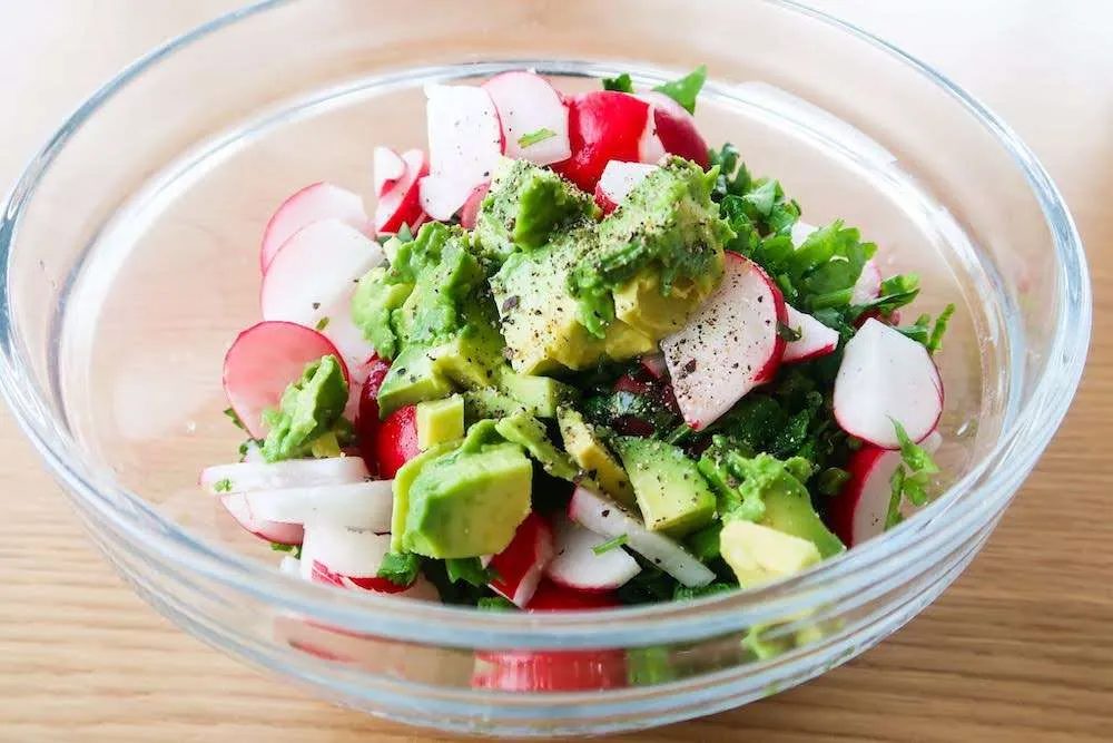 Radish salad