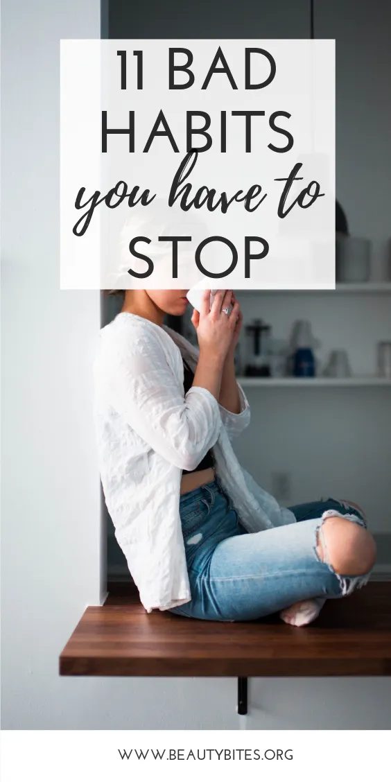 11 self-destructive habits to quit