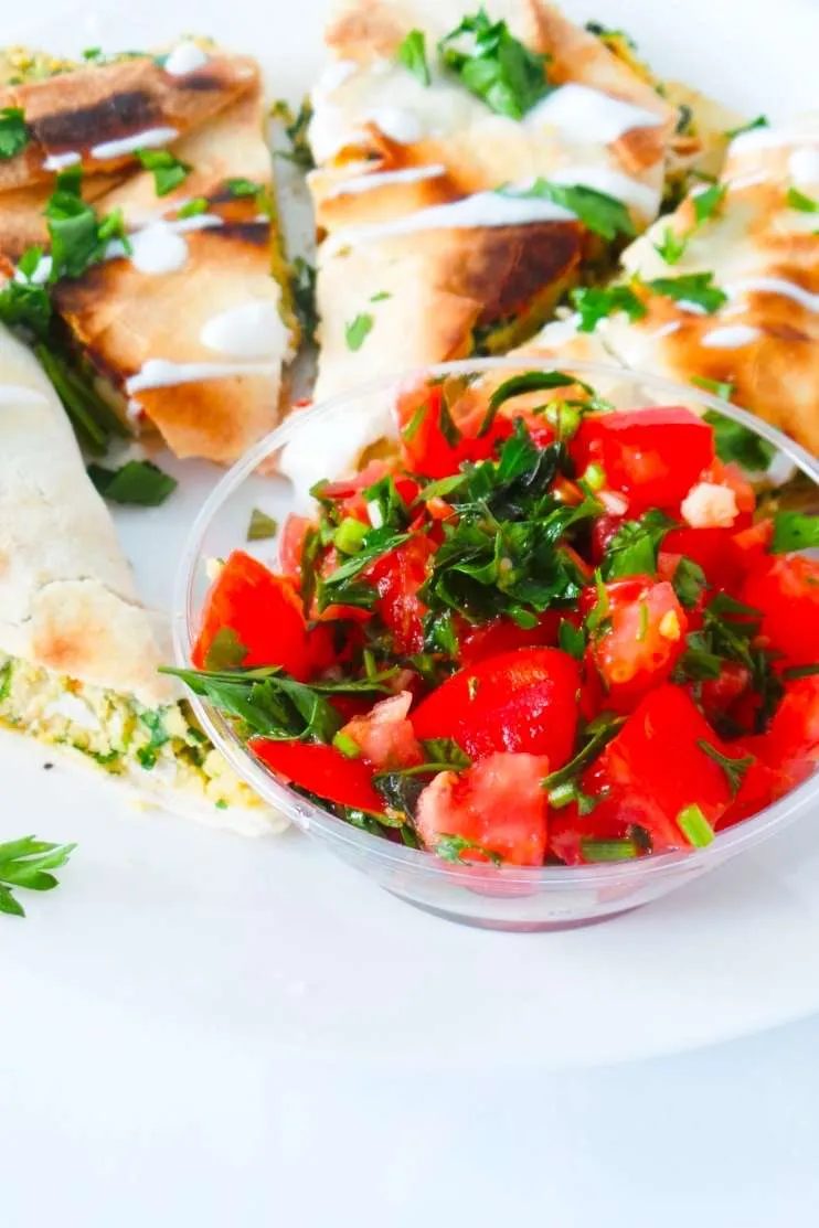 15-minute falafel “wraps” – vegan & healthy