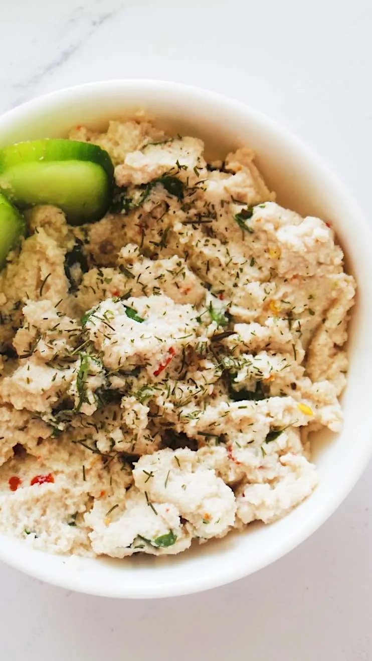 Cashew cream cheese, spicy