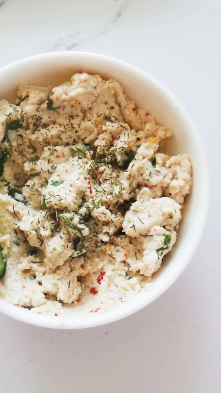 Cashew cream cheese, spicy