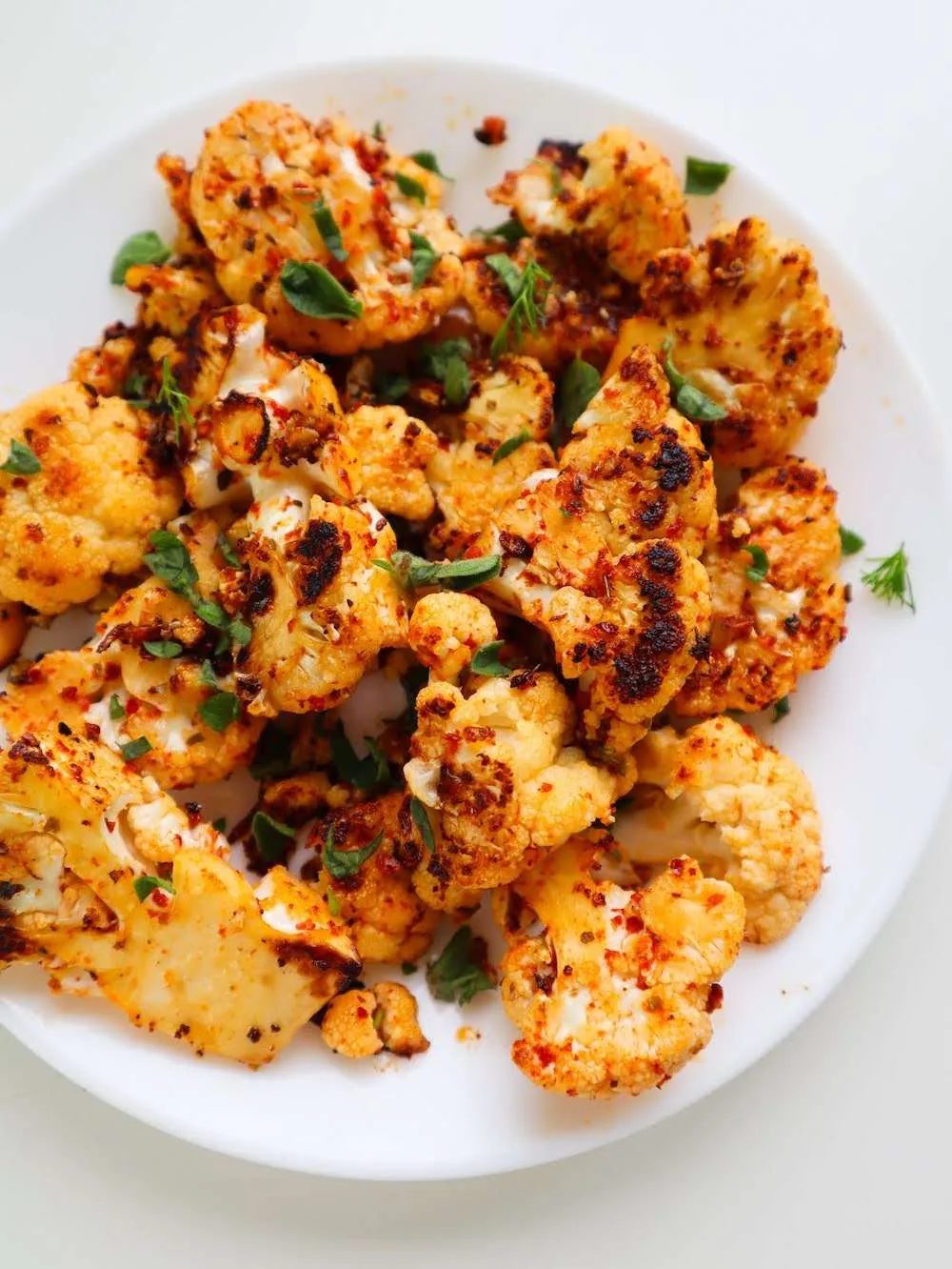 10-minute spicy cauliflower