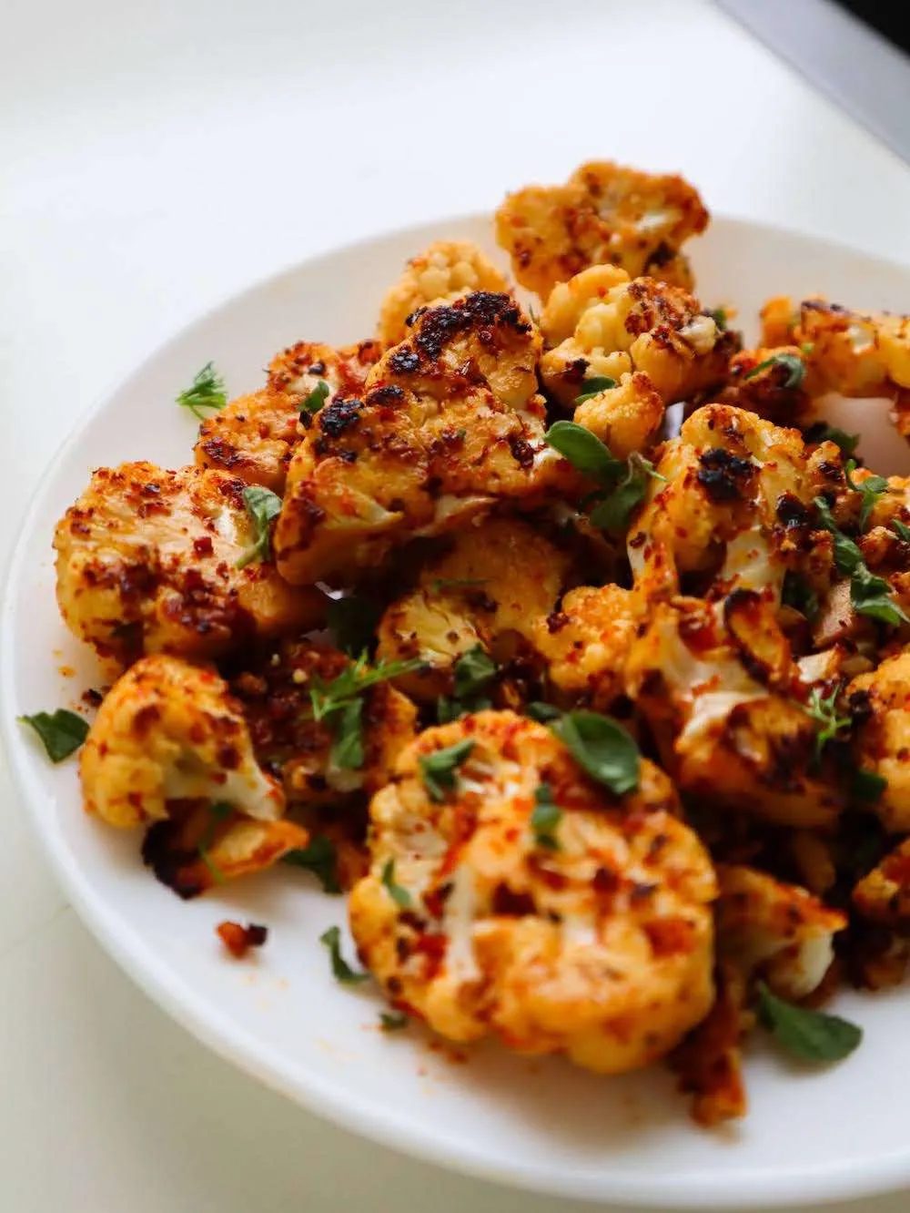 10-minute spicy cauliflower